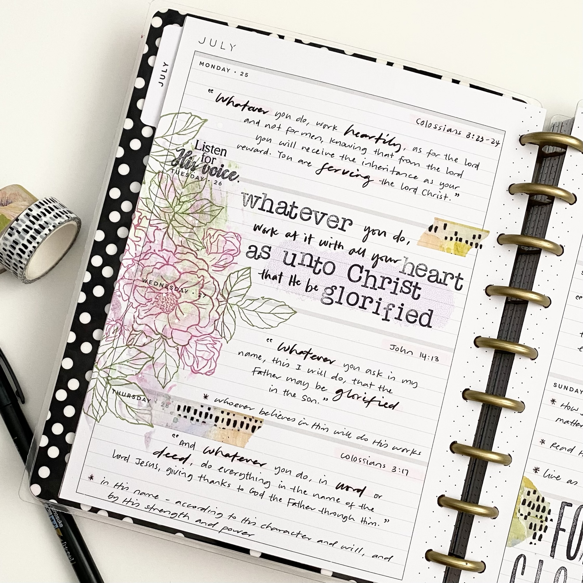 Living for His glory