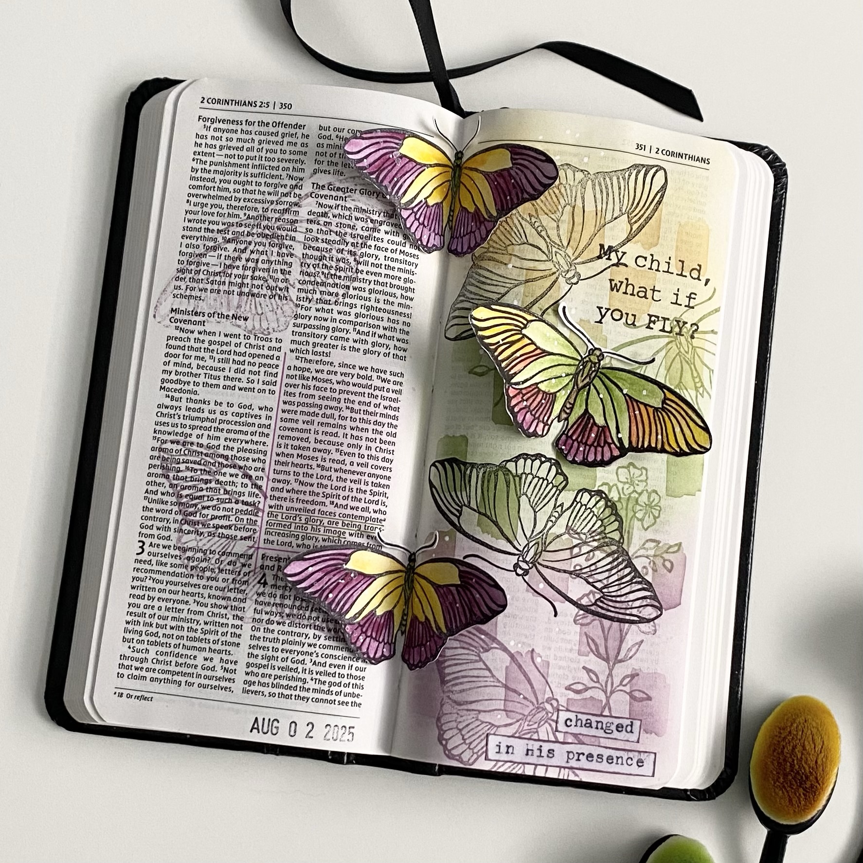 Changed in His Presence