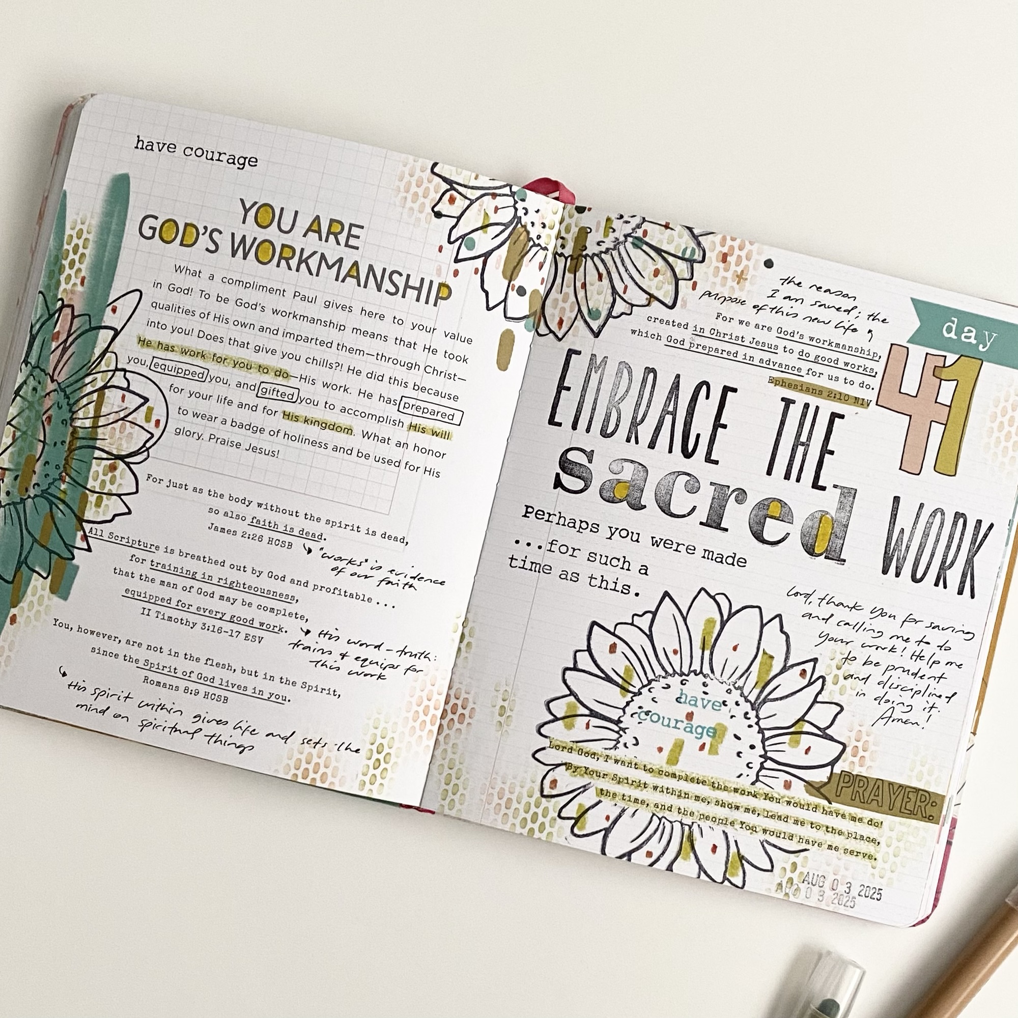 Embrace the sacred work