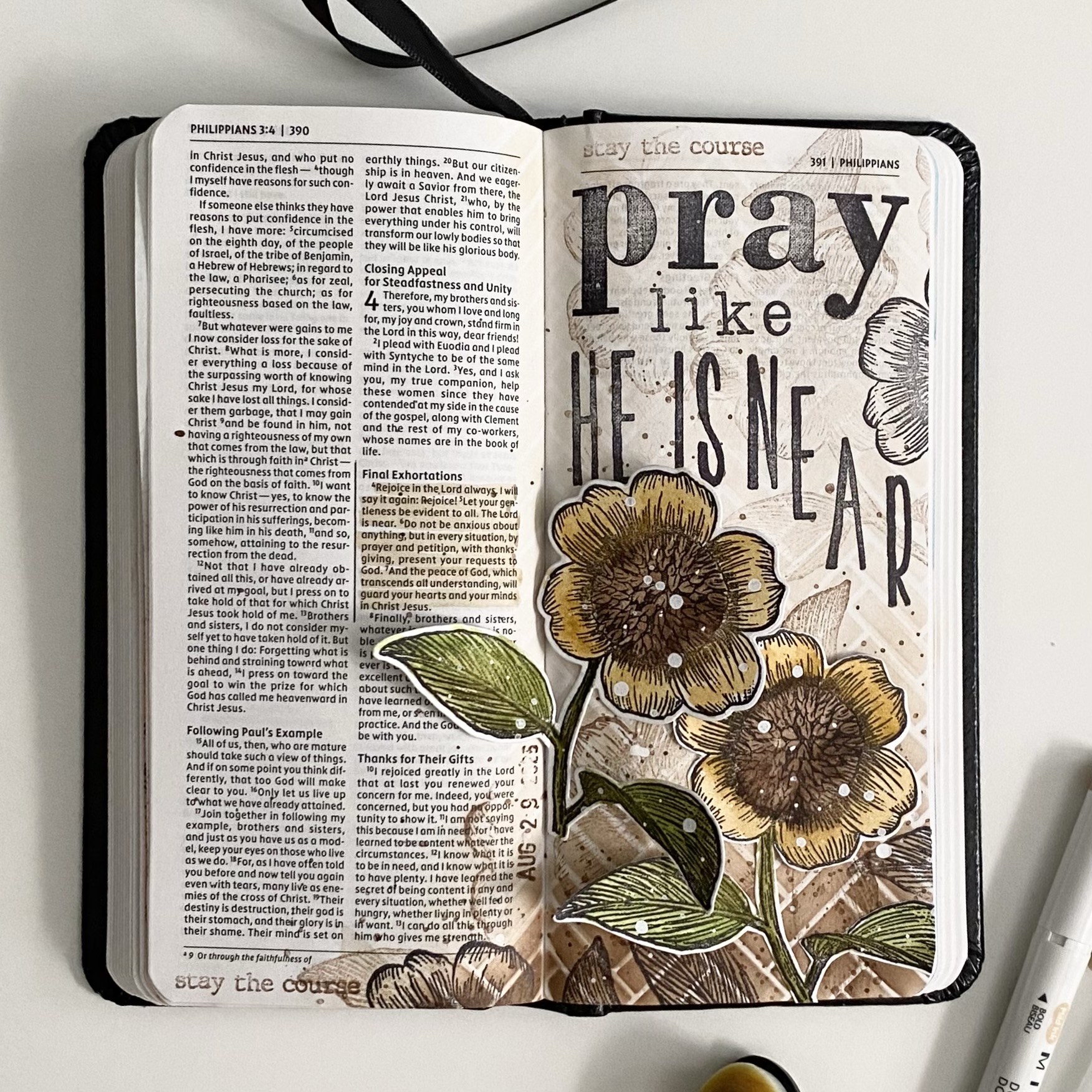 Pray like He is near