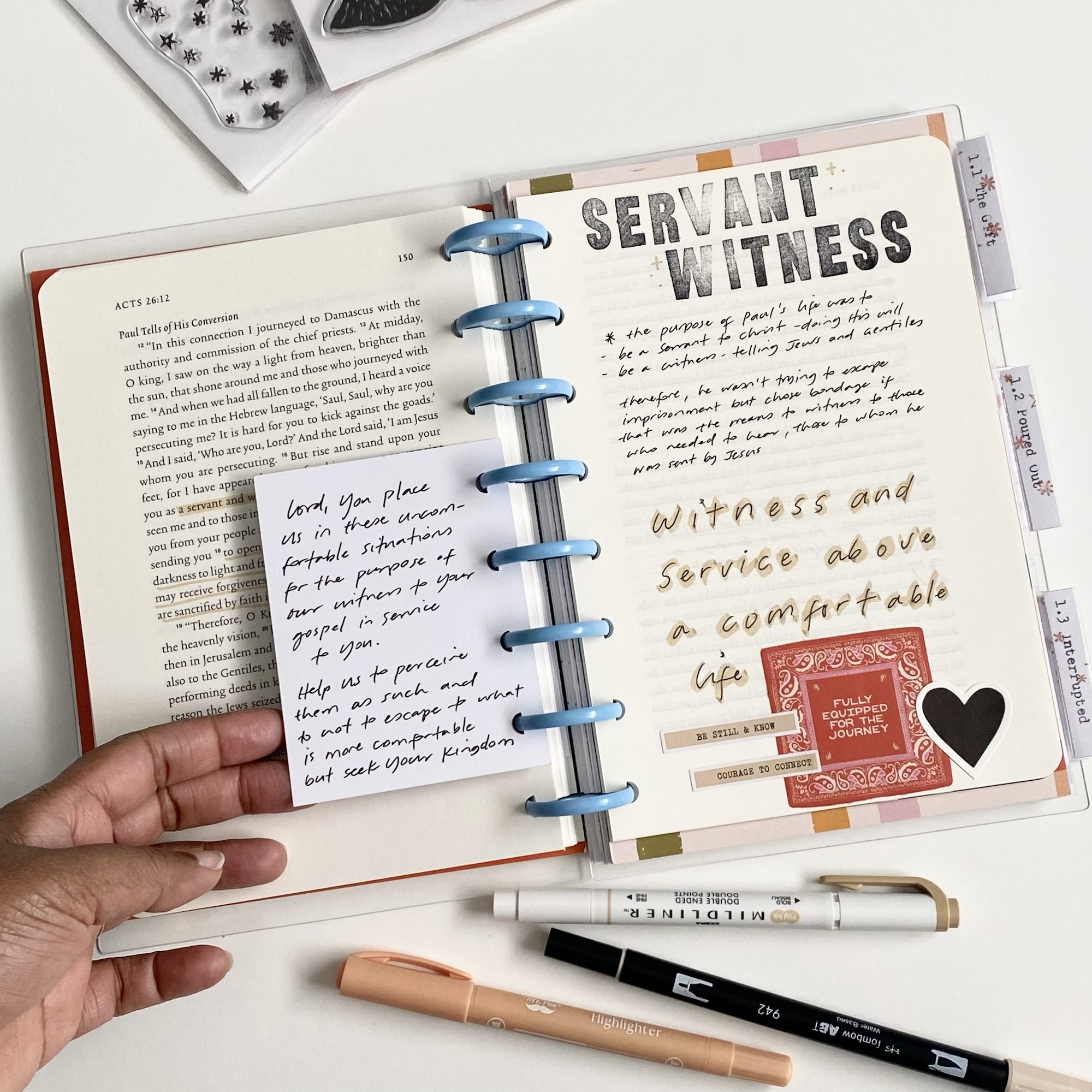 to be a servant witness