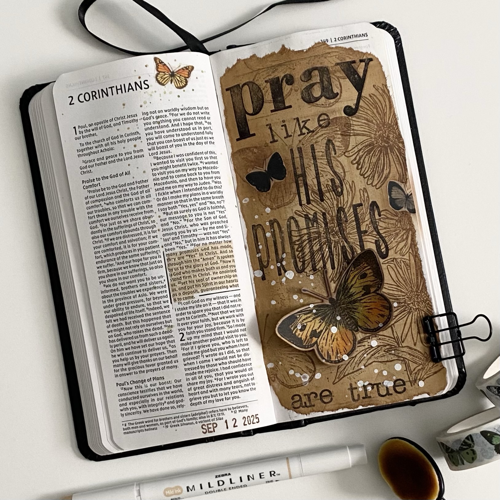 Pray like His promises are true