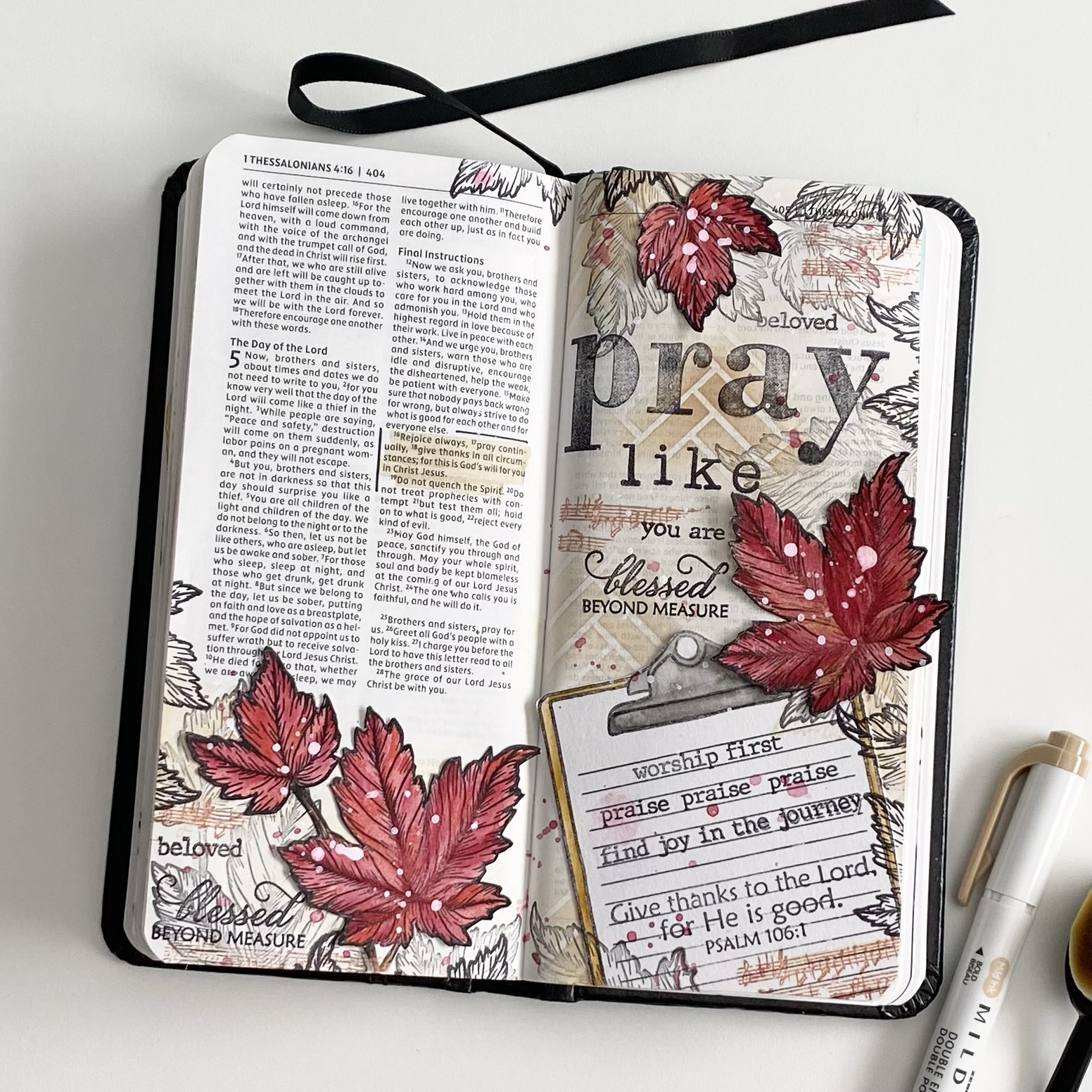 Pray like you are blessed