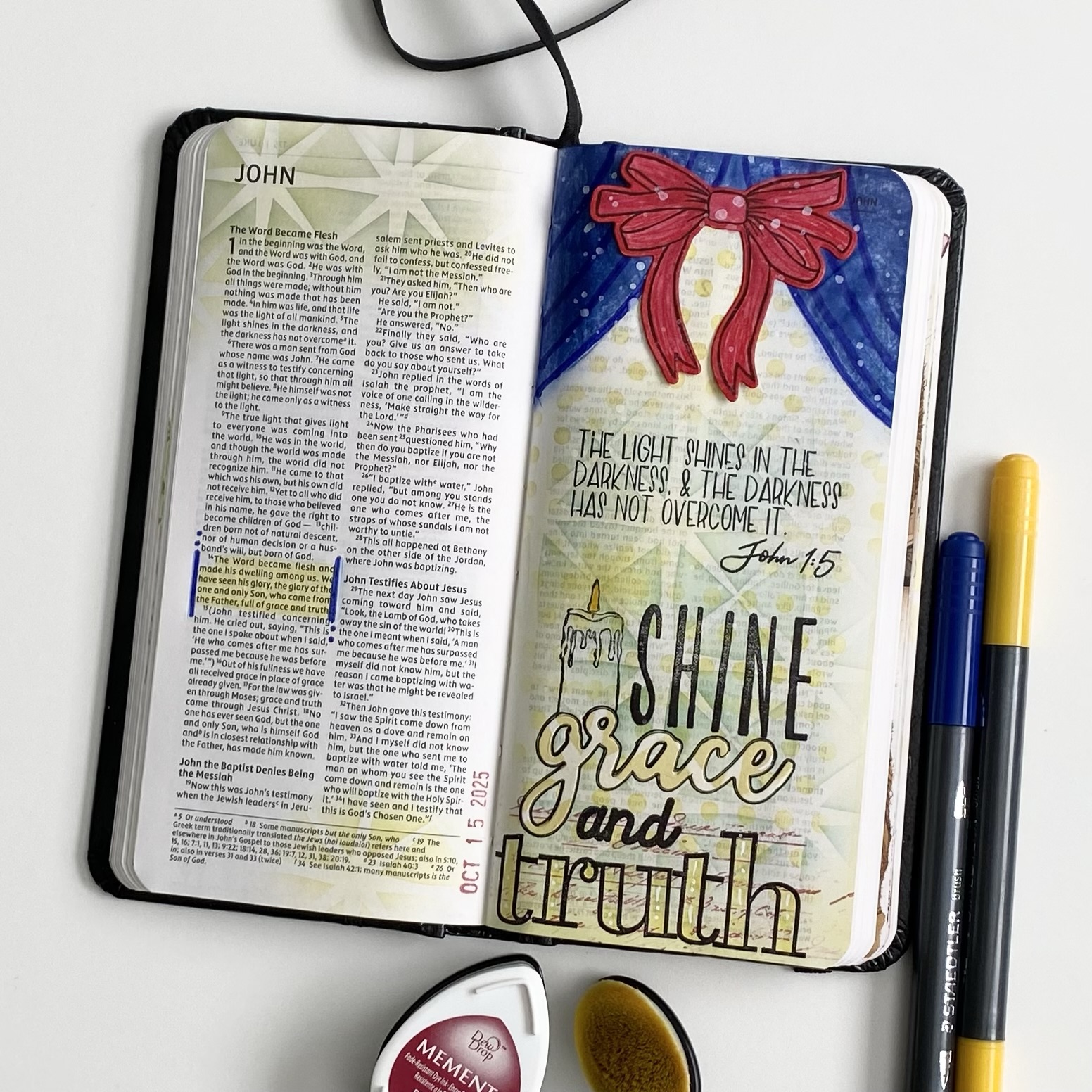 Shine the light of grace and truth