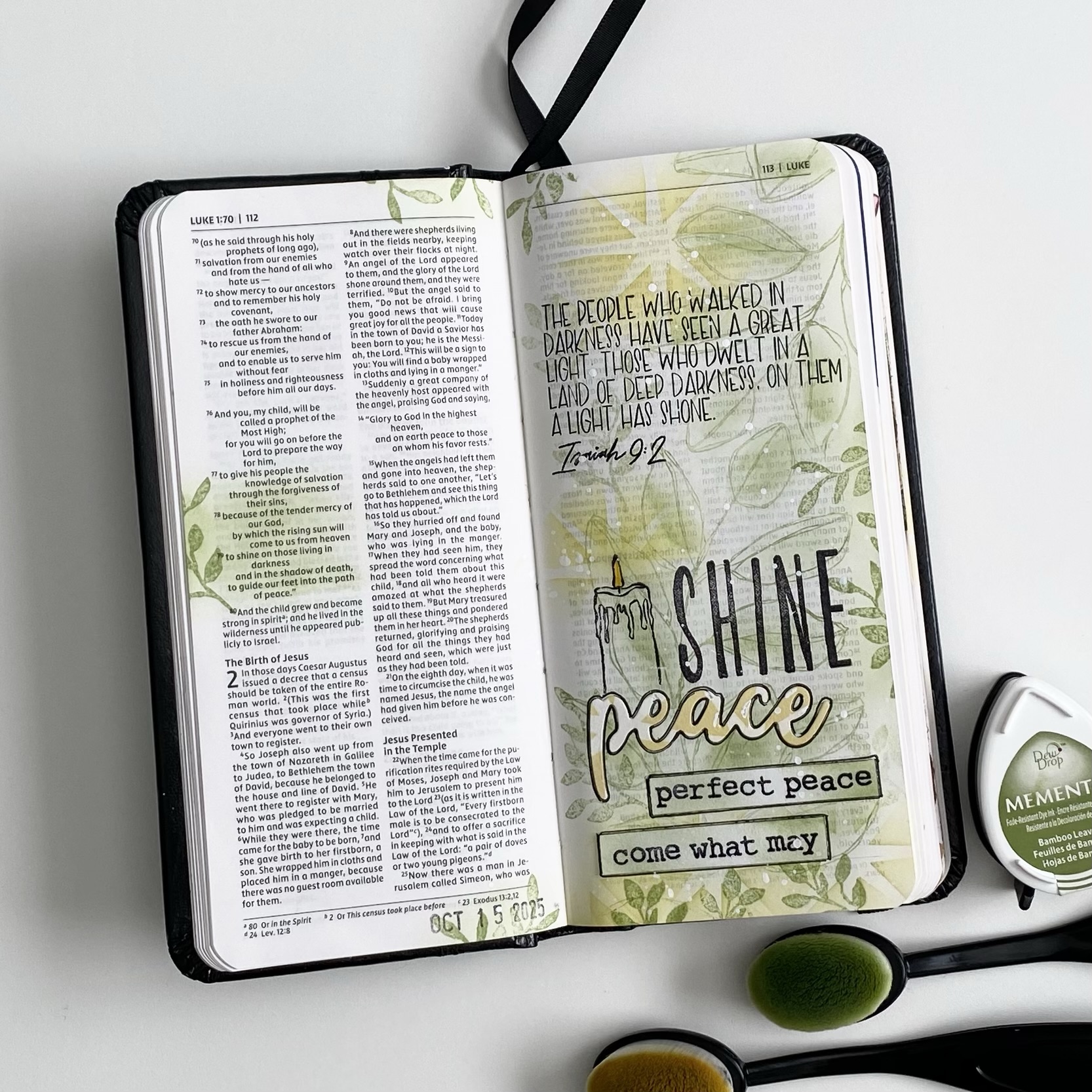 Shine the light of peace