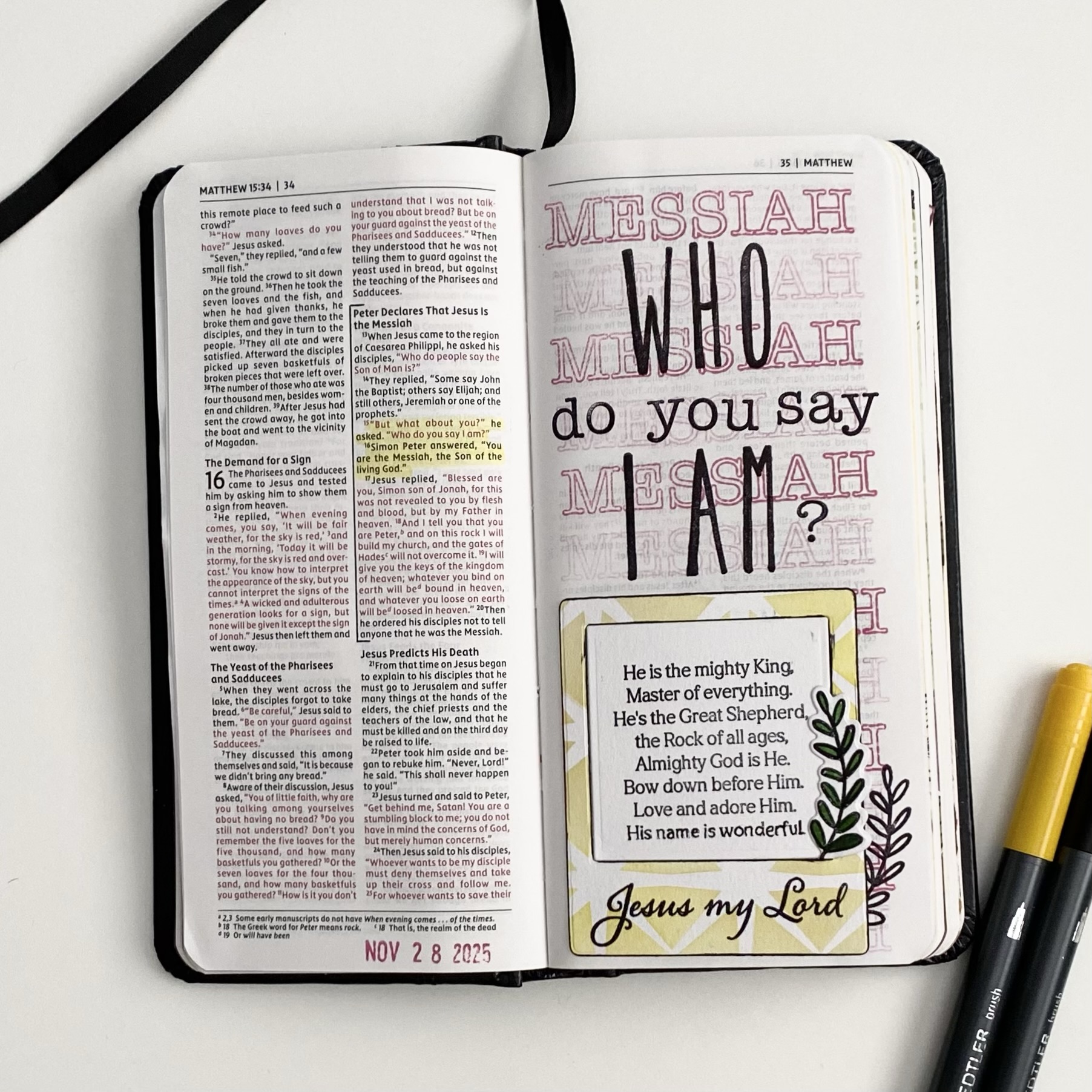 Who do you say I am?