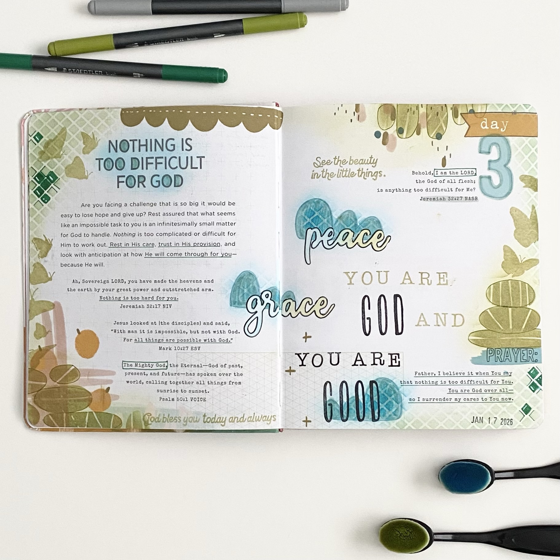 He is the peace in the storm